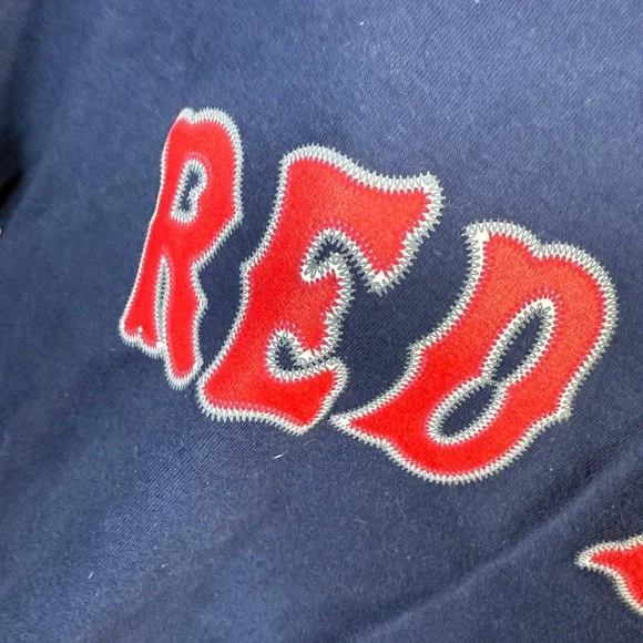 Majestic Boston Red Sox 2018 World Series Champions Mookie Betts Navy Shirt XL - Picture 7 of 8
